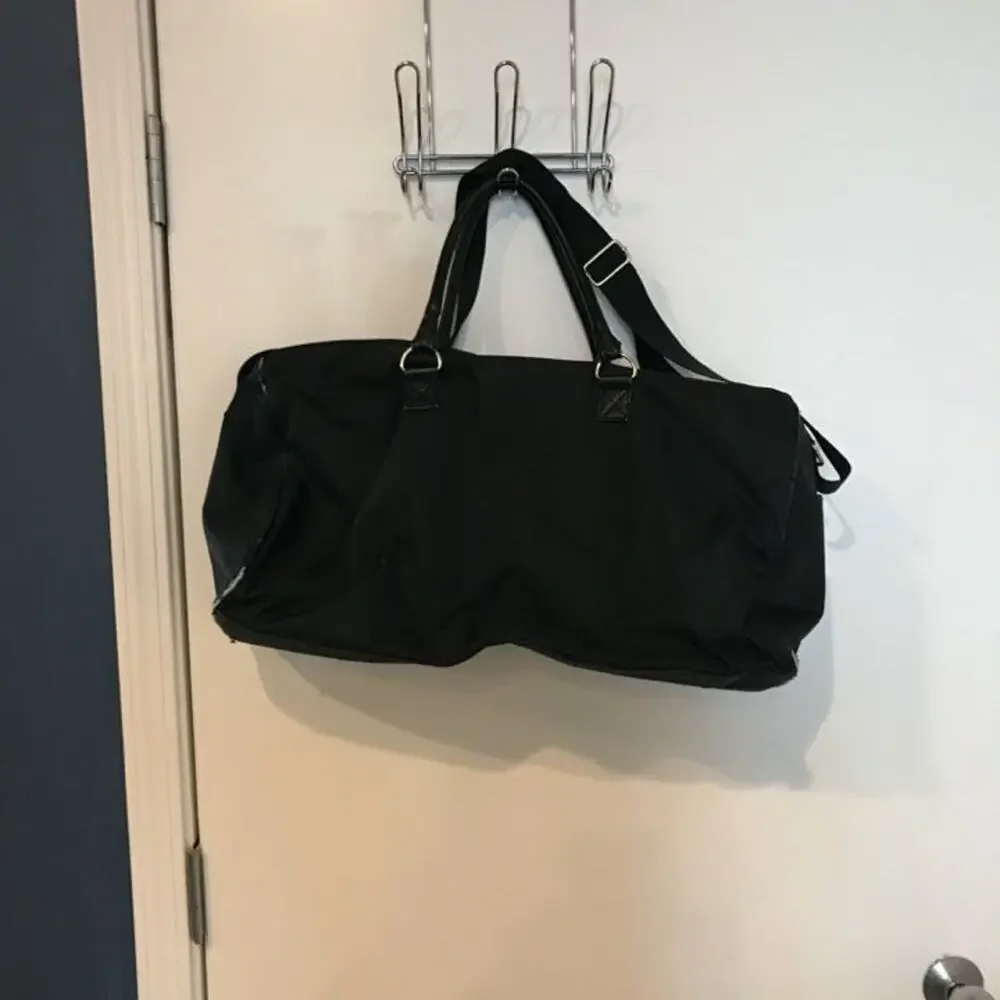 Azzaro Chrome Black Hand Bag/Duffle Bag